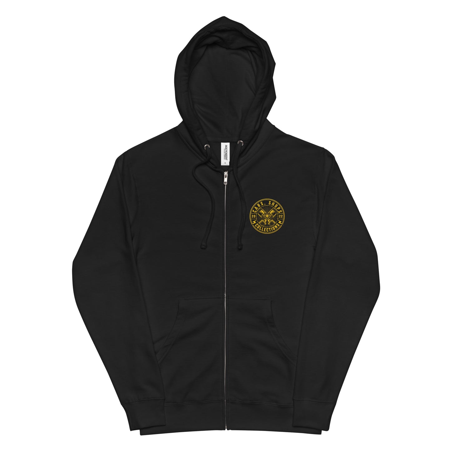 Piston and Spark Premium Zip-Up Hoodie